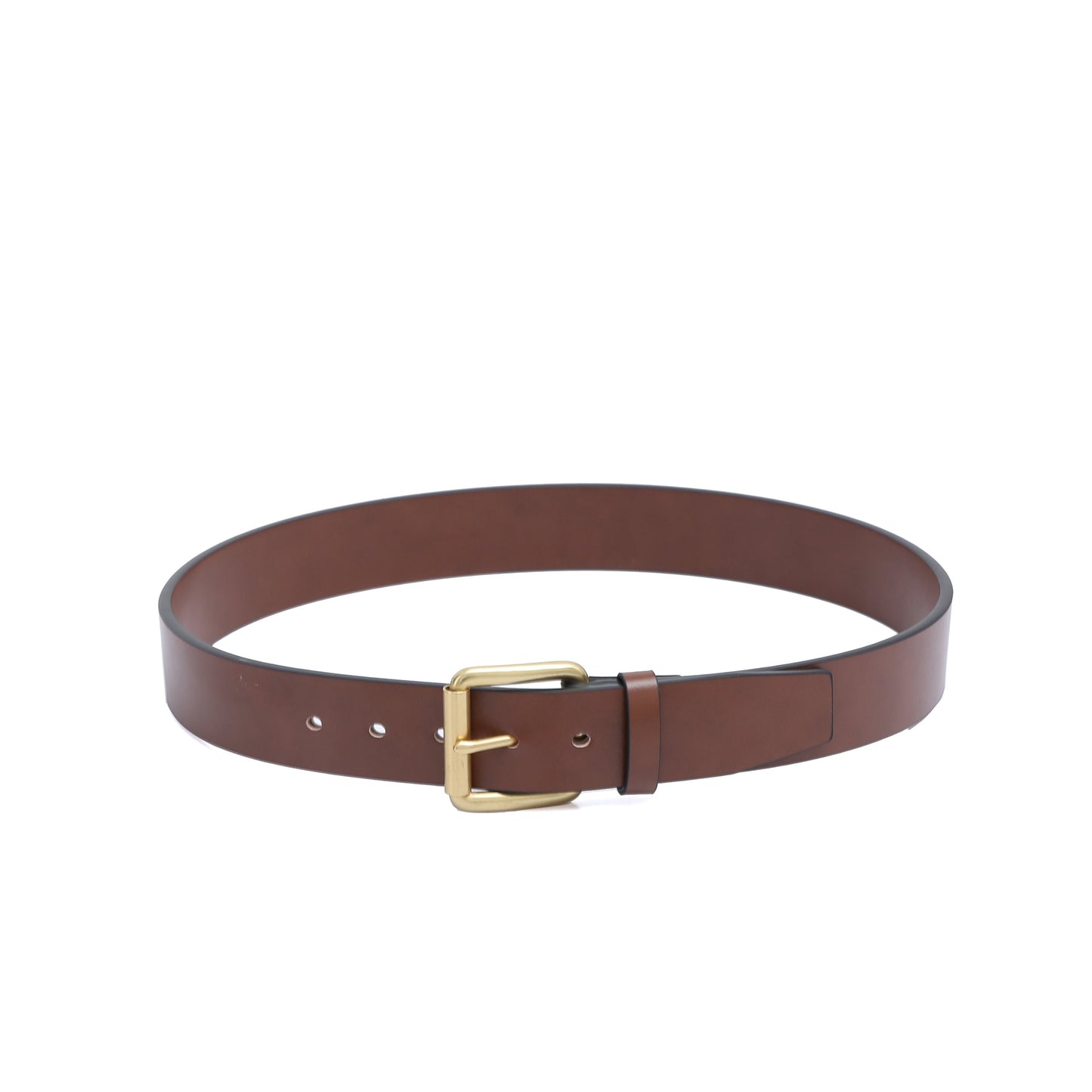 Casual belt w/ Brass Roller buckle
