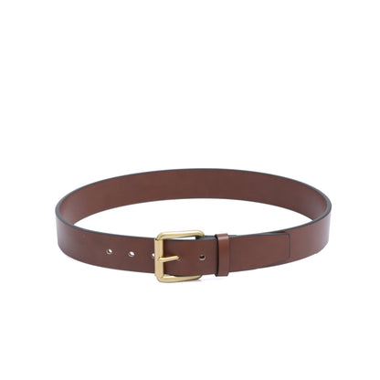 Casual belt w/ Brass Roller buckle