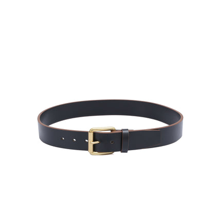 Casual belt w/ Brass Roller buckle