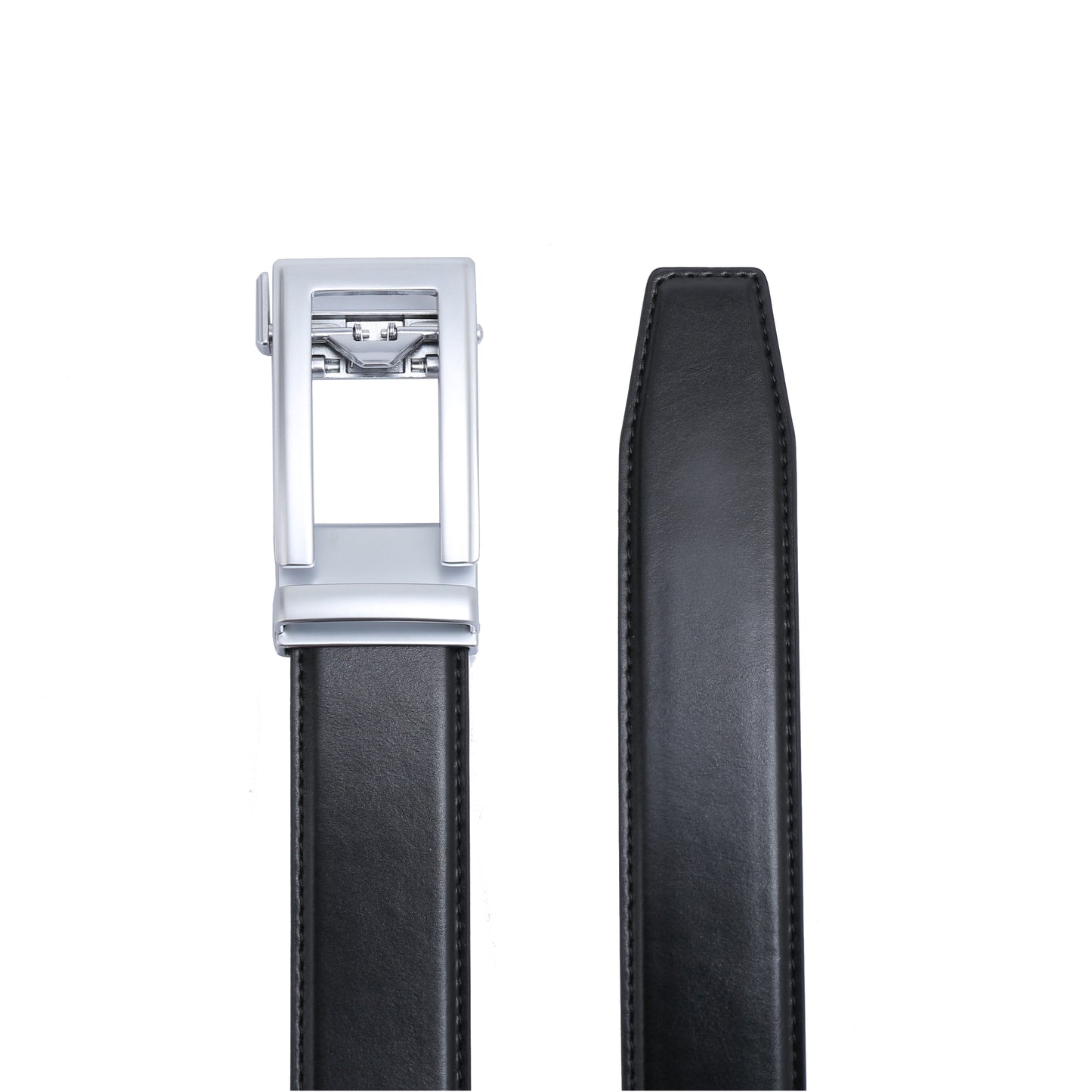 Auto 1 Vegan Belt - Silver Buckle
