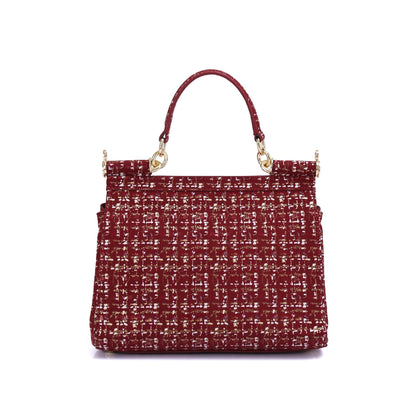 Lady Bag 3 - Printed Royal Red - Vegan America