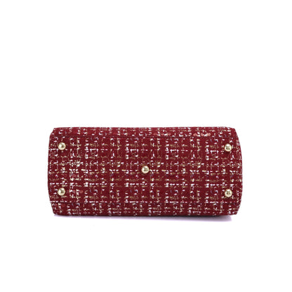 Lady Bag 3 - Printed Royal Red - Vegan America