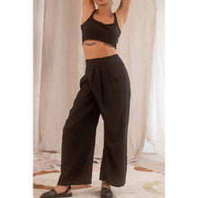 Wrap Wide Trousers