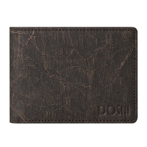*Founder's Pick* Italian Kraft Paper Slim Sustainable Vegan Wallet w/ ID sleeve - Vegan America