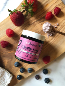 FRIENDLIER FLORA - PROBIOTIC & PREBIOTIC POWDER - Kids berry - Vegan America