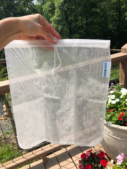 Nut Milk Bag (Nylon with String) - Vegan America