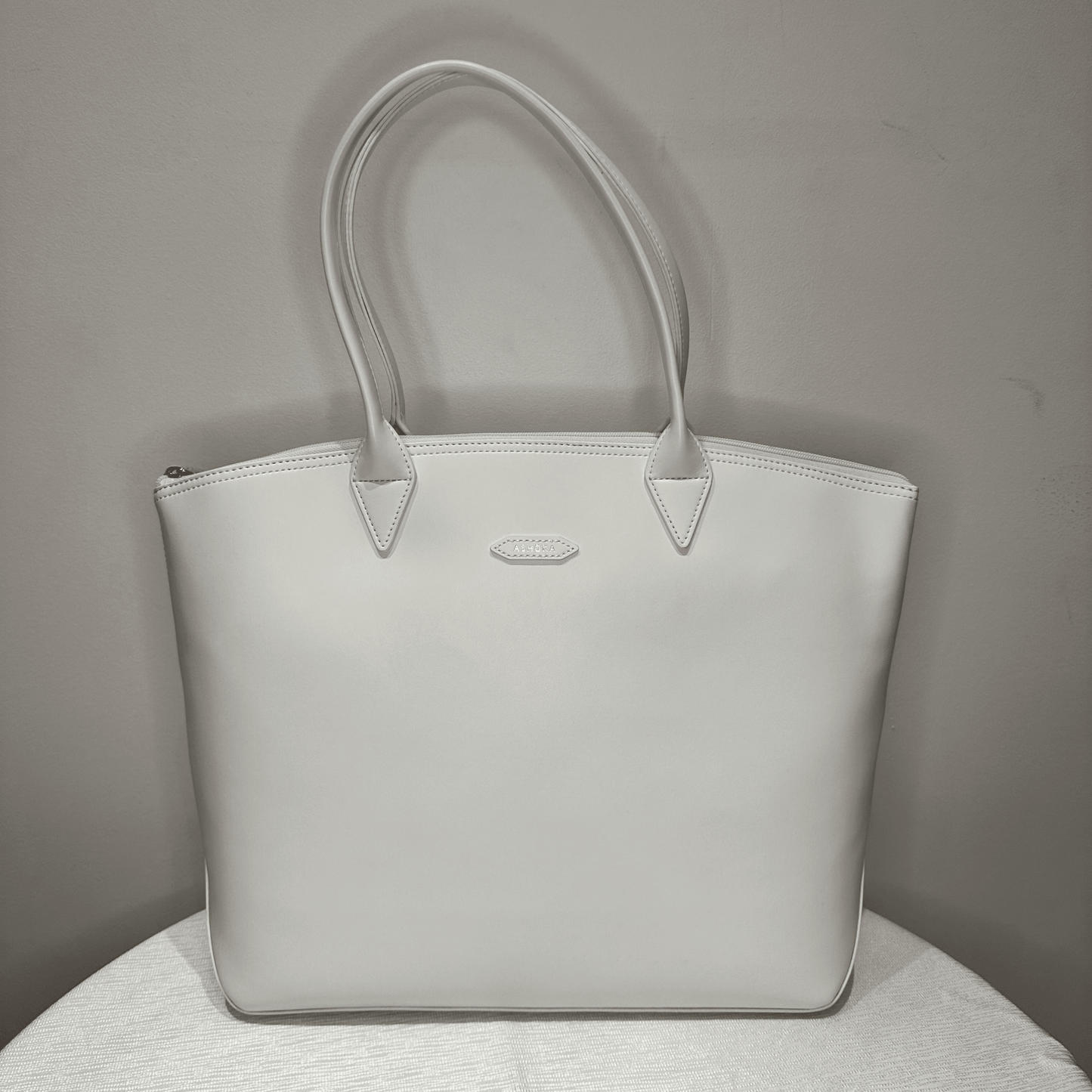 Belles Affaires – Jolly Full Uppeal™ White Tote Bag - Vegan America