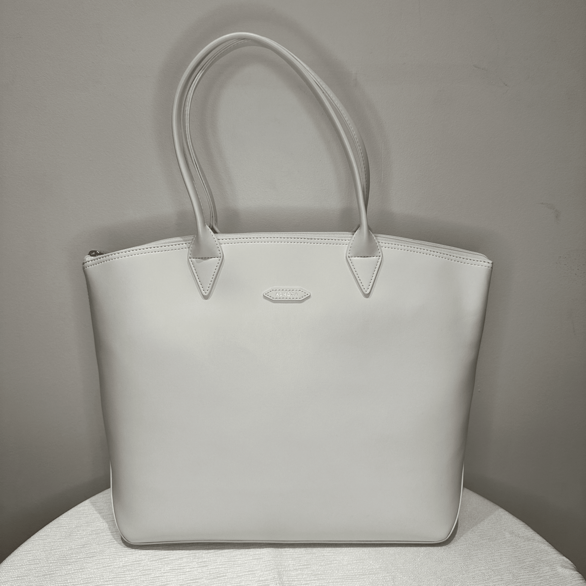 Belles Affaires – Jolly Full Uppeal™ White Tote Bag - Vegan America