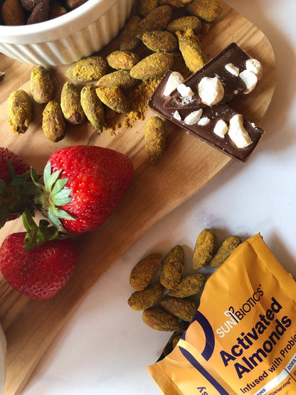 Activated Almonds - Infused with Probiotic - Super Cheesy - Vegan America