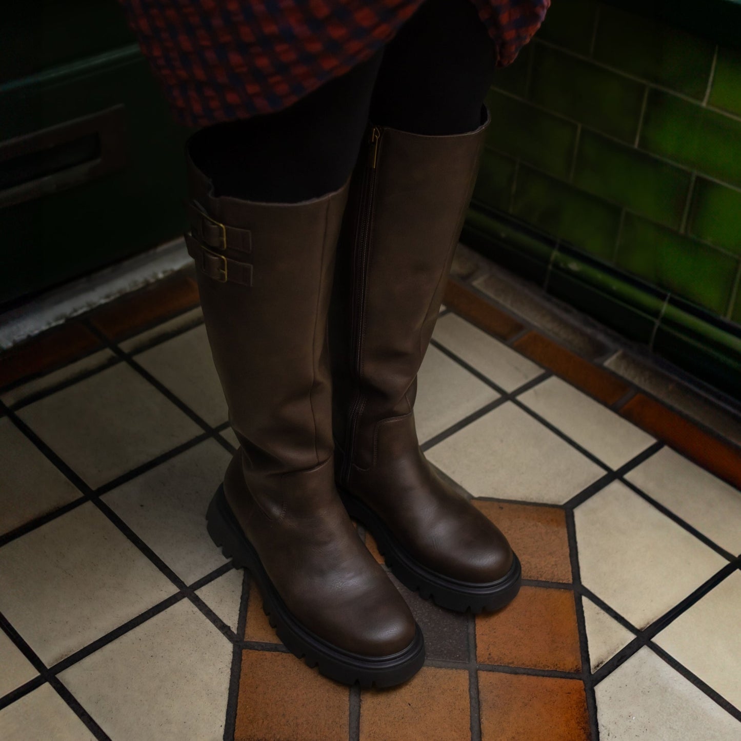 Bram Knee High Boots - Vegan America