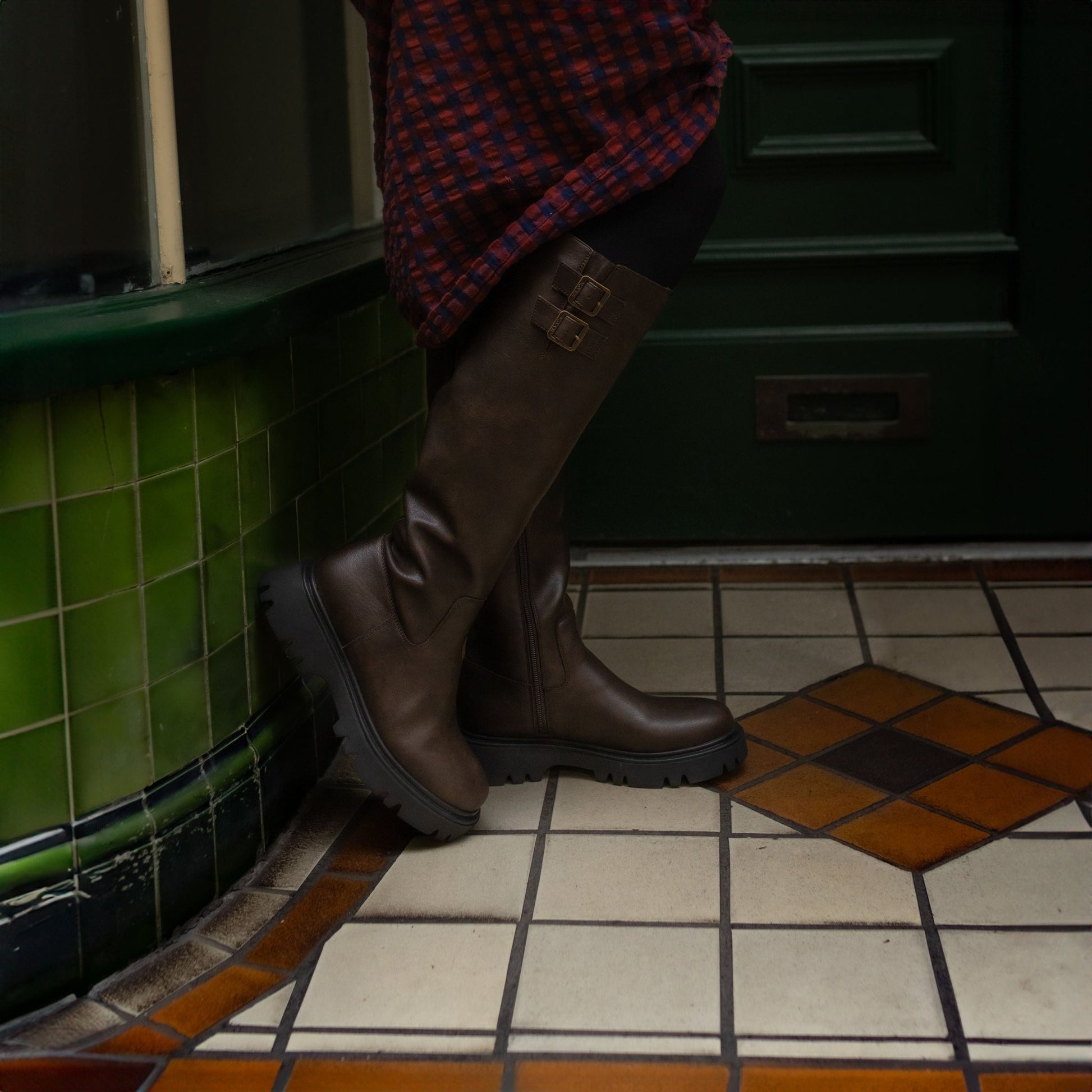 Bram Knee High Boots - Vegan America