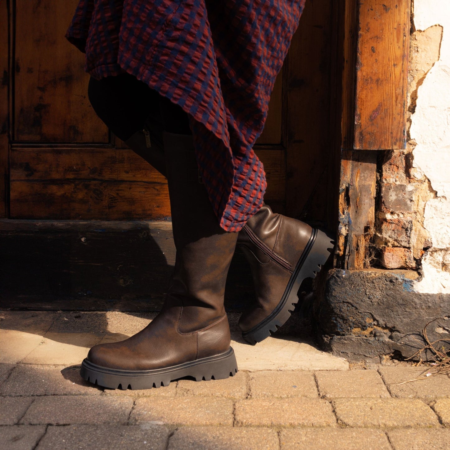 Bram Knee High Boots - Vegan America