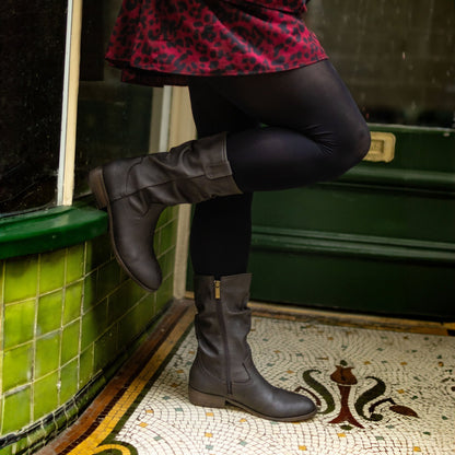 Prune Western Boots - Vegan America