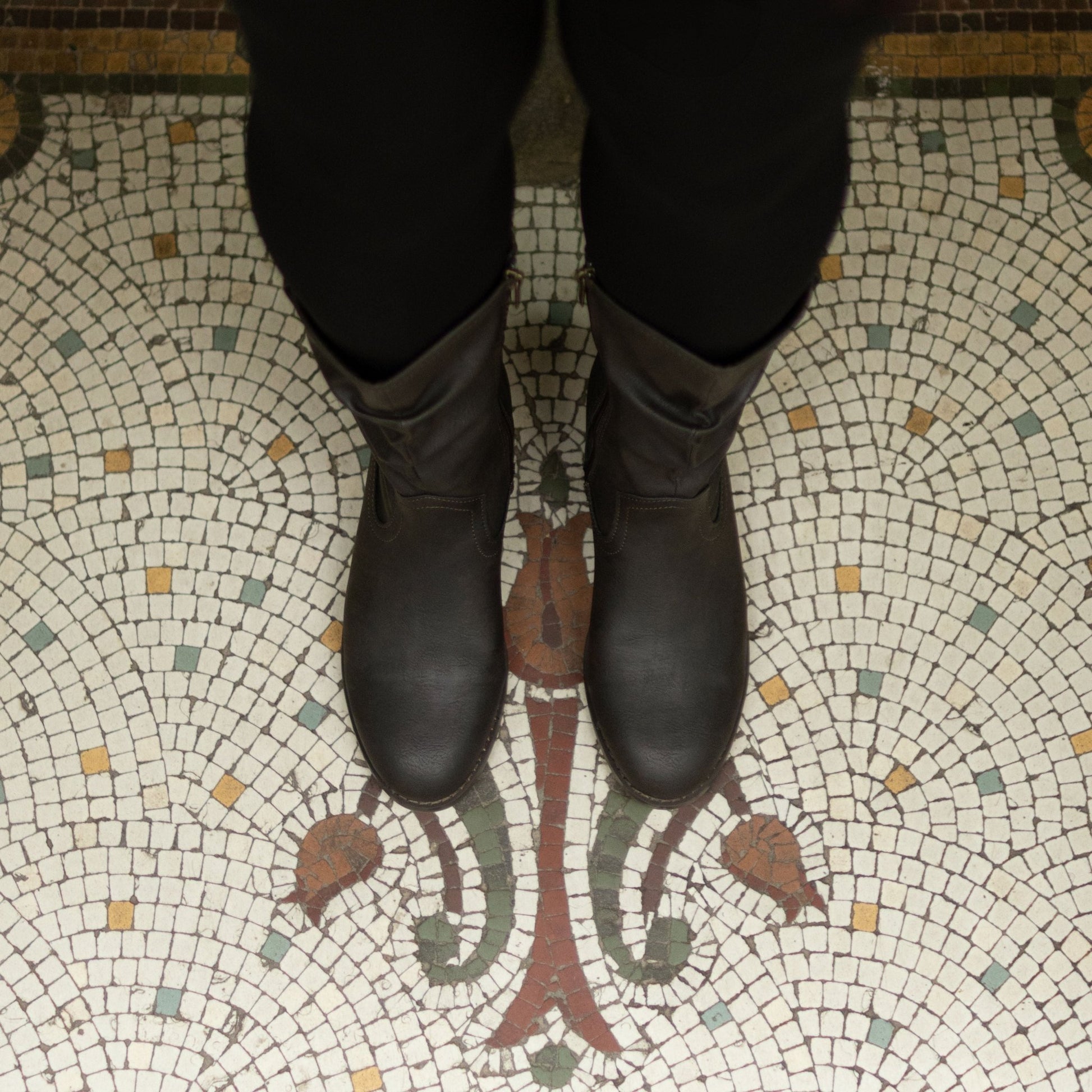 Prune Western Boots - Vegan America