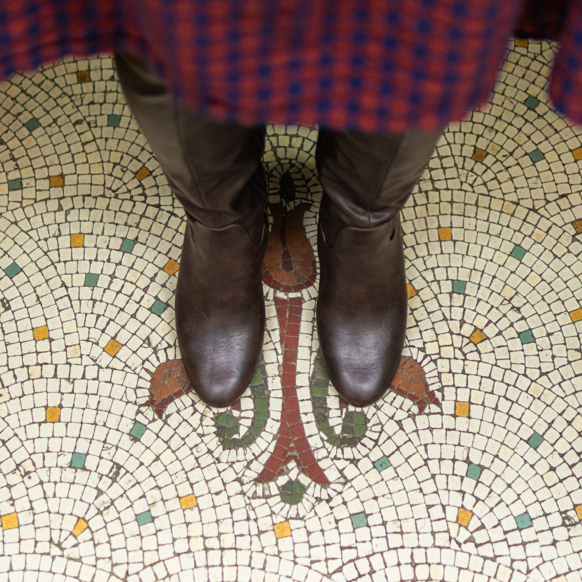 Avocado Knee High Boots - Vegan America