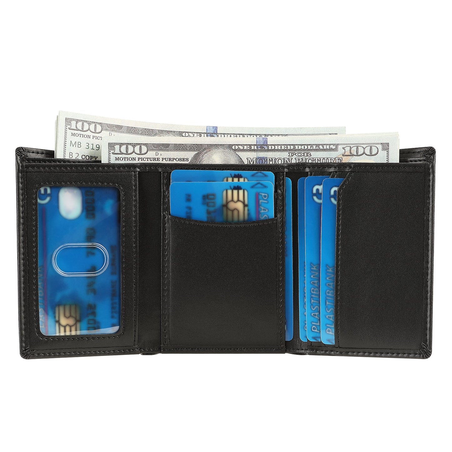 Slim Trifold Vegan Wallet