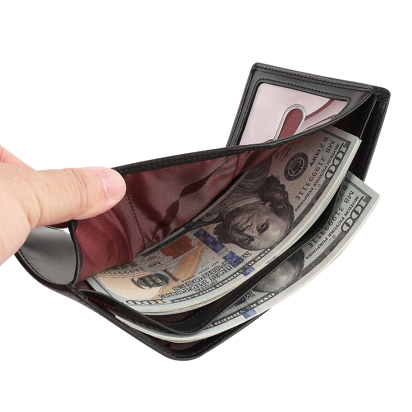 Slim Trifold Vegan Wallet