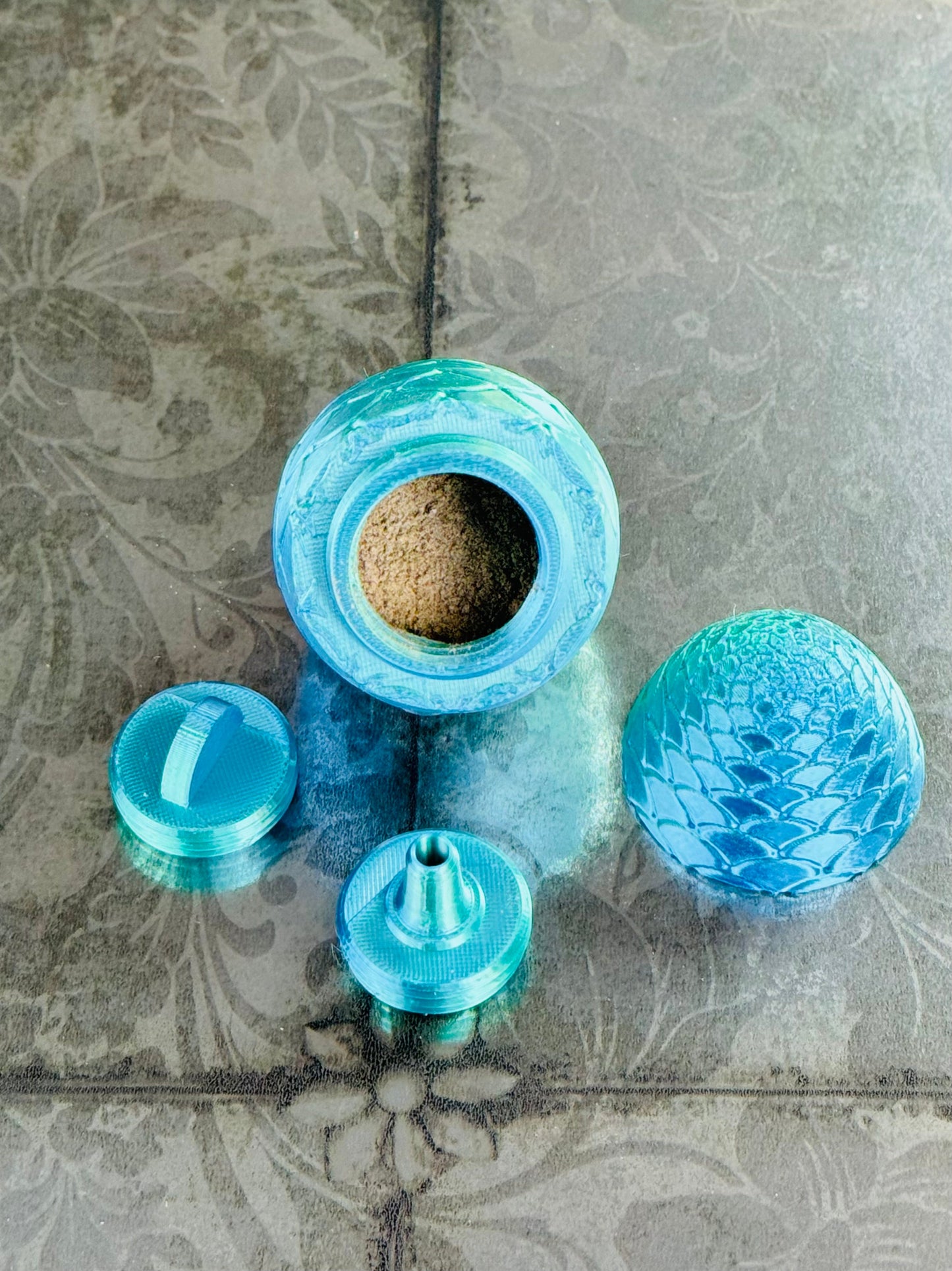 COOL Powder Face Mask - Winter Skin Itch Relief with Aloe Vera, Chamomile, and Colloidal oatmeal | All-natural skincare gifts for sensitive winter skin (vegan)