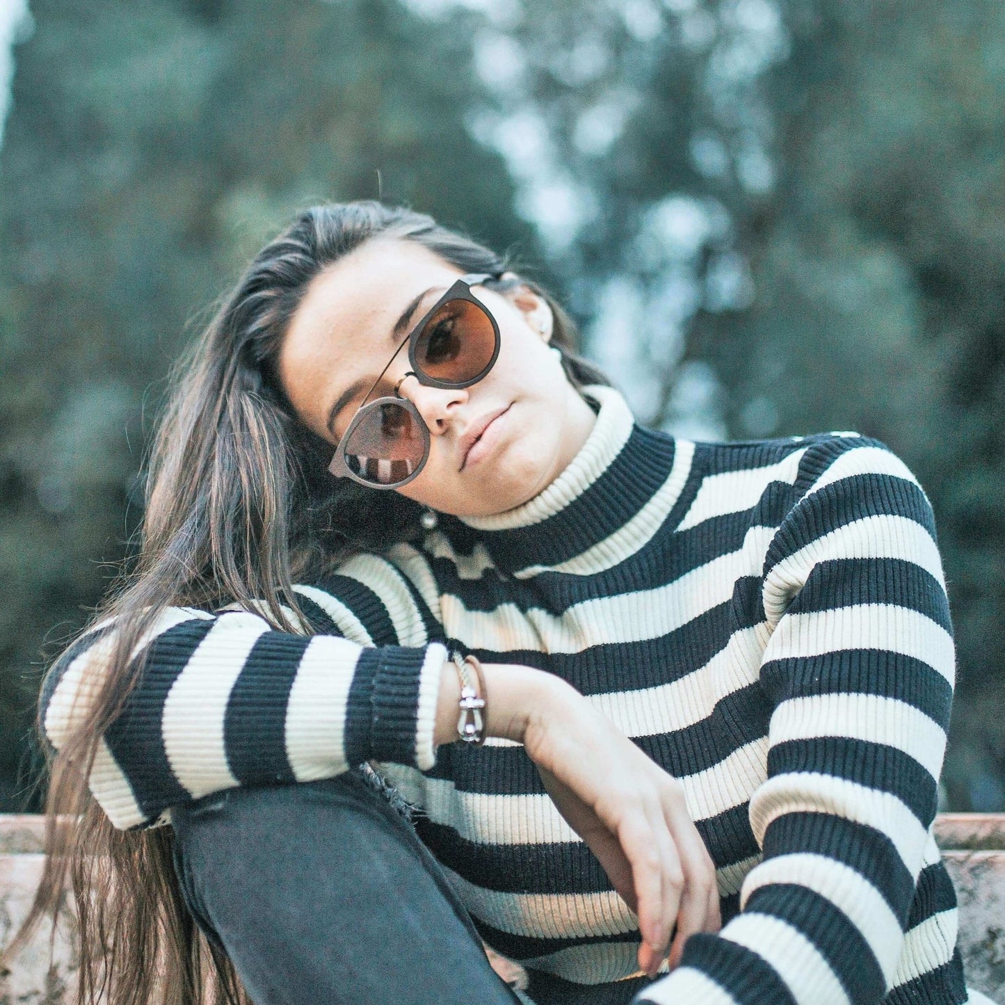The Shiva - Wooden Sunglasses - Vegan America