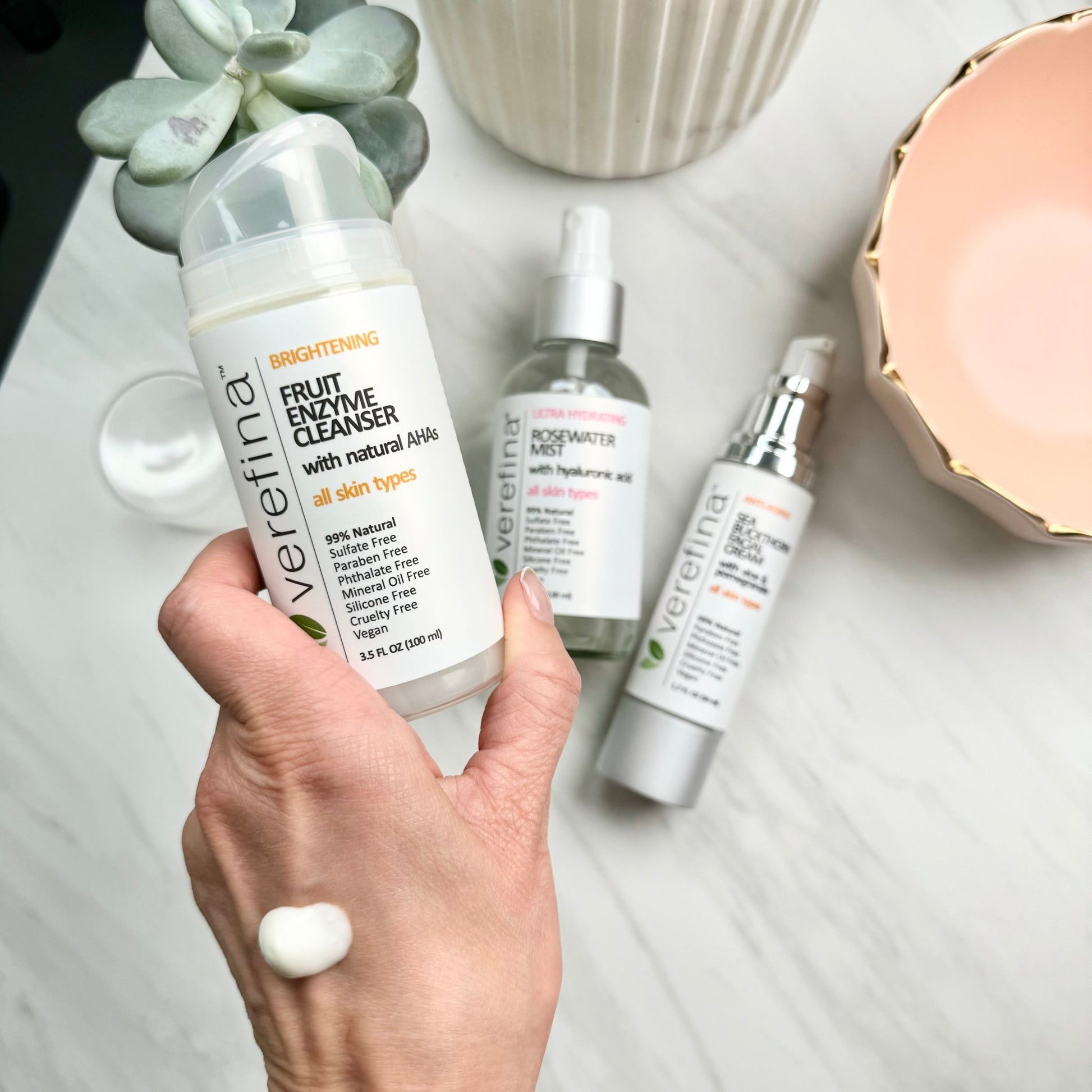 Brightening Facial Care Bundle - Vegan America