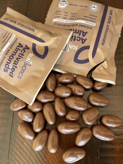 Activated Almonds - Infused with Probiotic - Oat Milk Chocolate - Vegan America