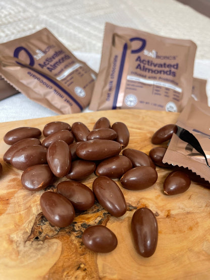 Activated Almonds - Infused with Probiotic - Oat Milk Chocolate - Vegan America