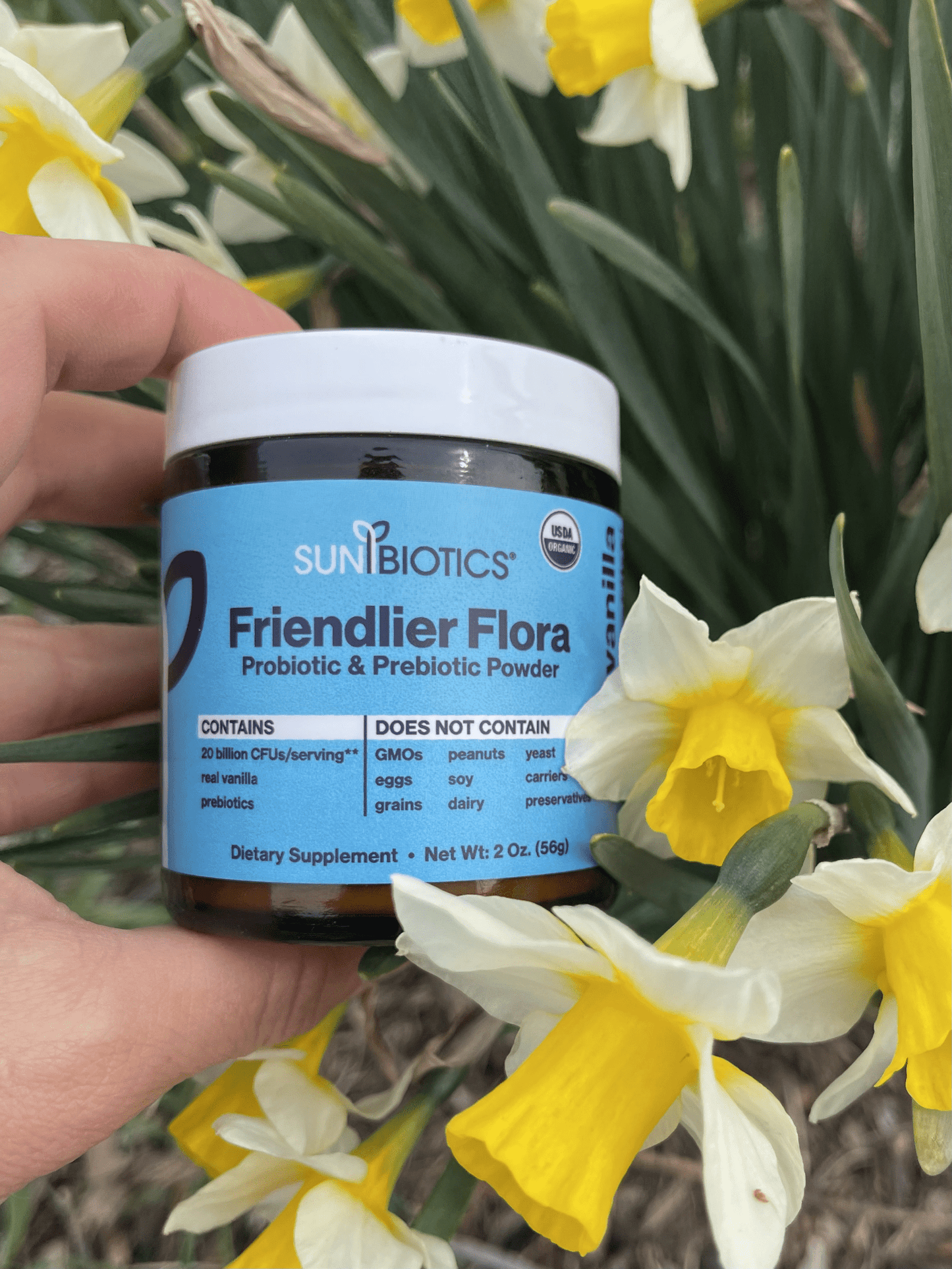 FRIENDLIER FLORA - PROBIOTIC & PREBIOTIC POWDER - Vanilla - Vegan America