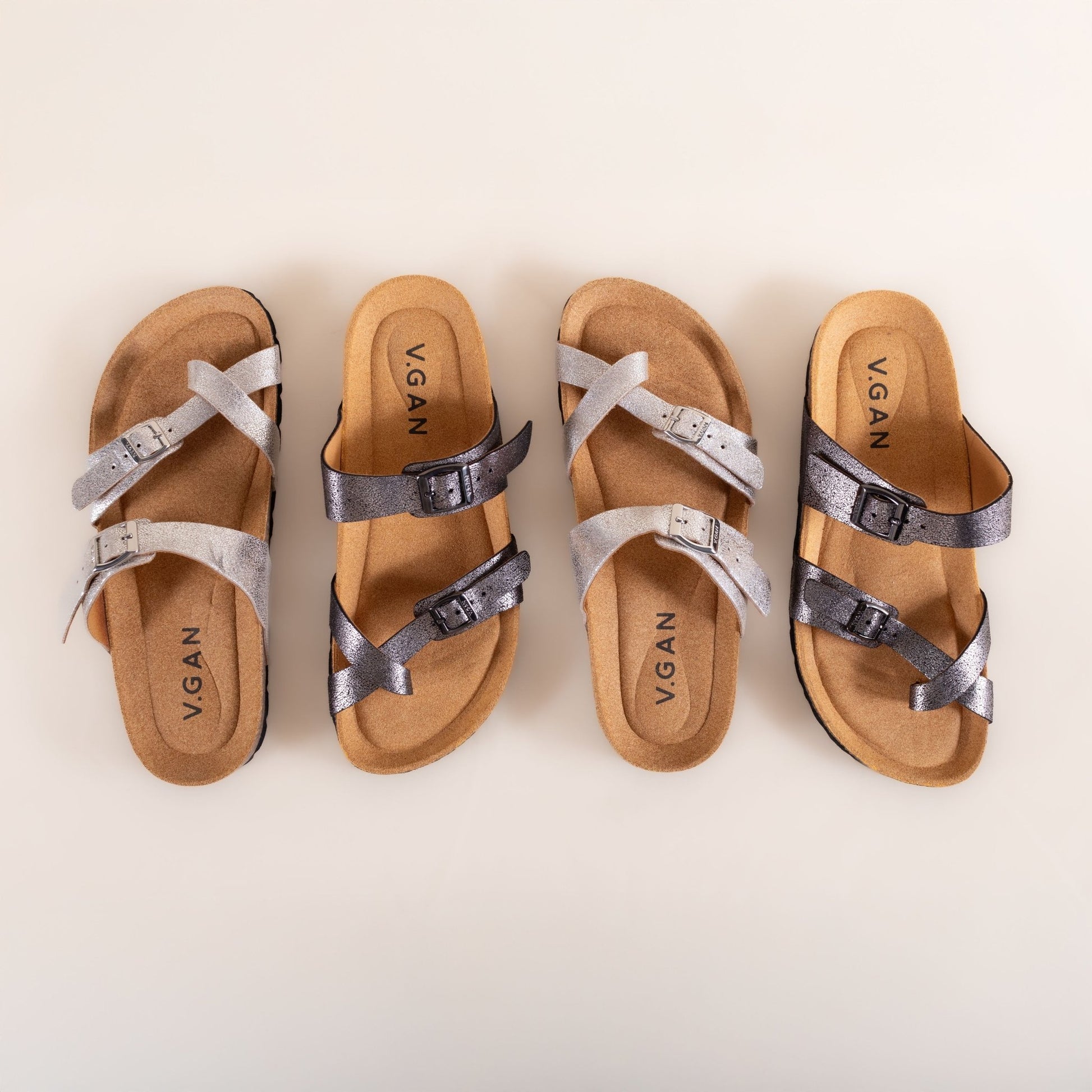 Garlic Comfort Footbed Sandals - Vegan America