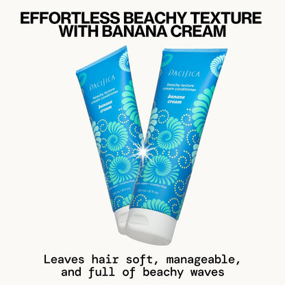 Banana Cream Beachy Texture Cream Conditioner
