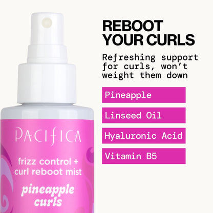 Pineapple Curls Frizz Control & Curl Reboot Mist