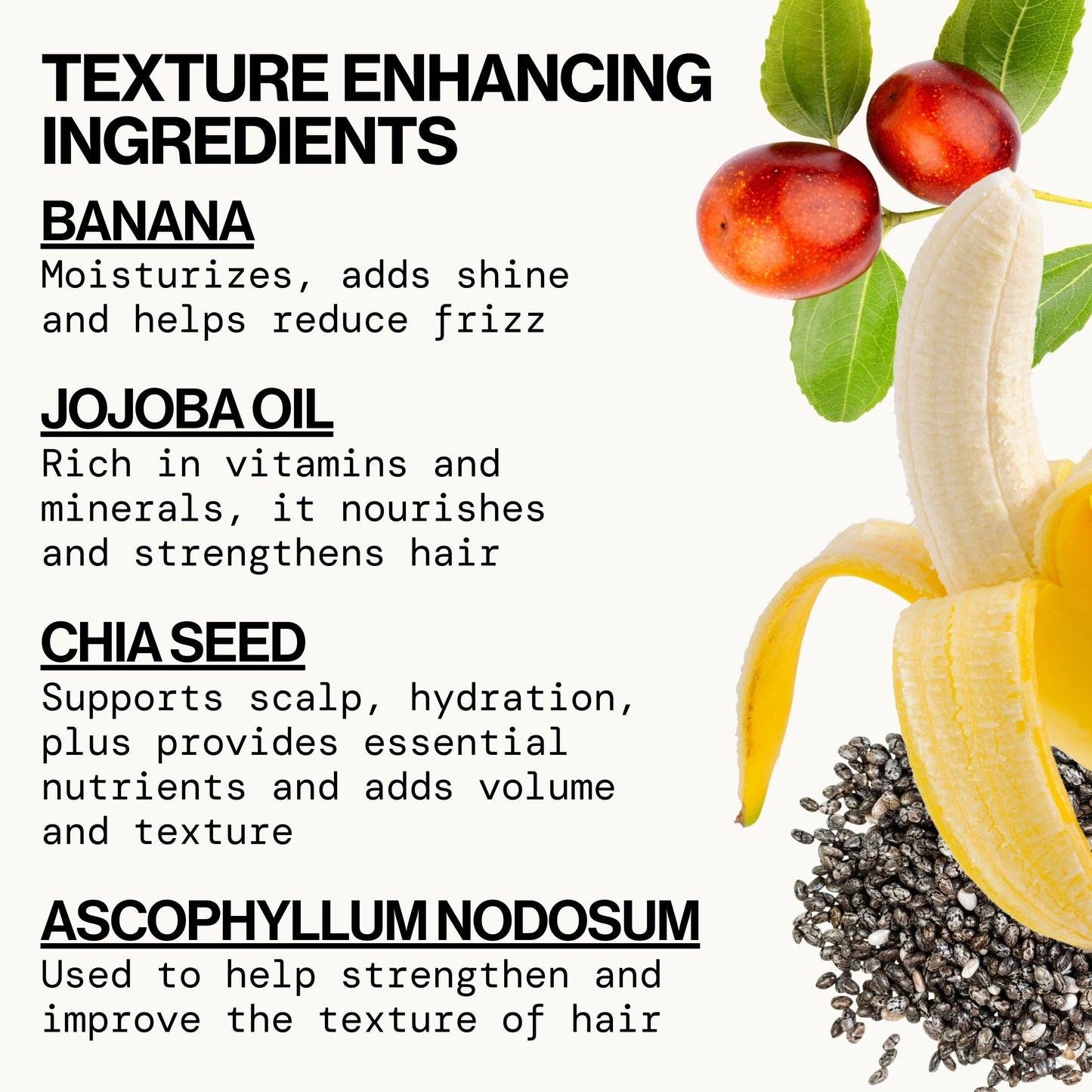 Banana Cream Beachy Texture Cream Conditioner