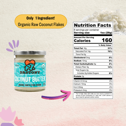 Organic Raw Coconut Butter - Vegan America