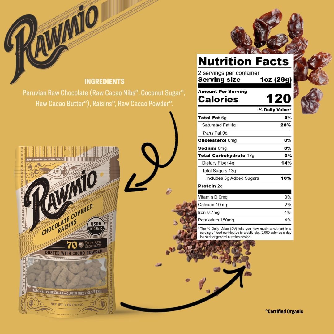 Chocolate Covered Raisins - Vegan America