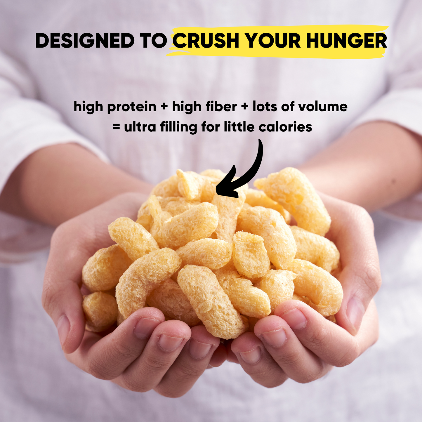 Aggropops Lentil Puffs | FREE SHIPPING| 18g protein & 158 Cal per bag!