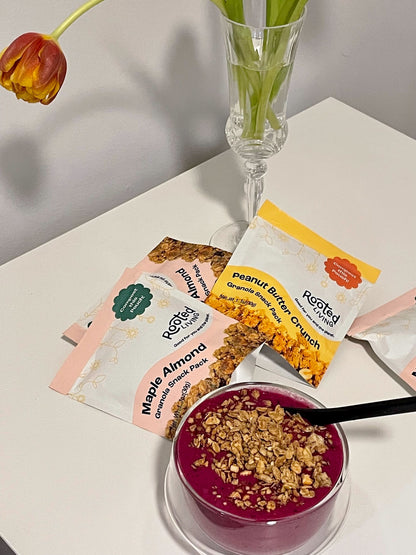 4 Peanut Butter Crunch Snack Packs