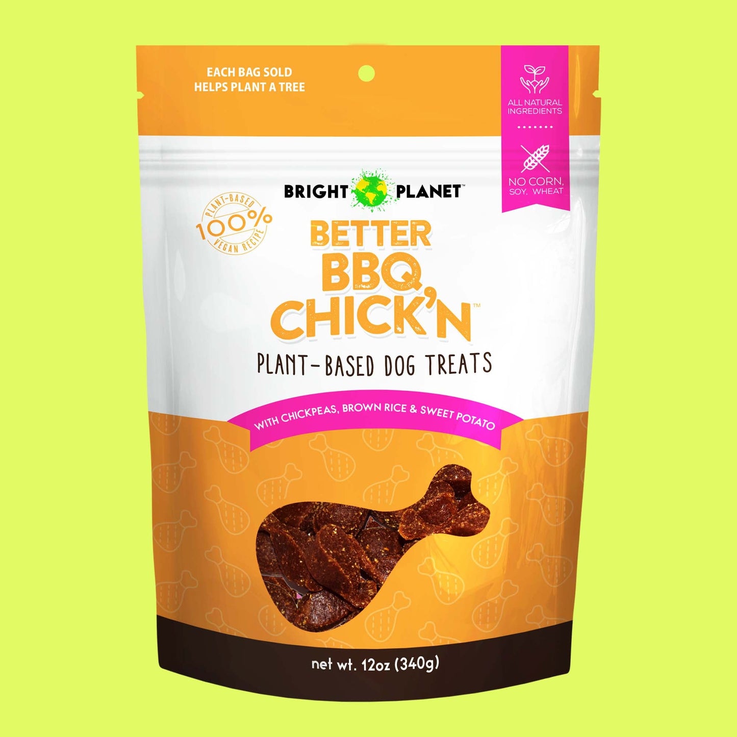 Better BBQ Chick'n Plant-Based Dog Treats