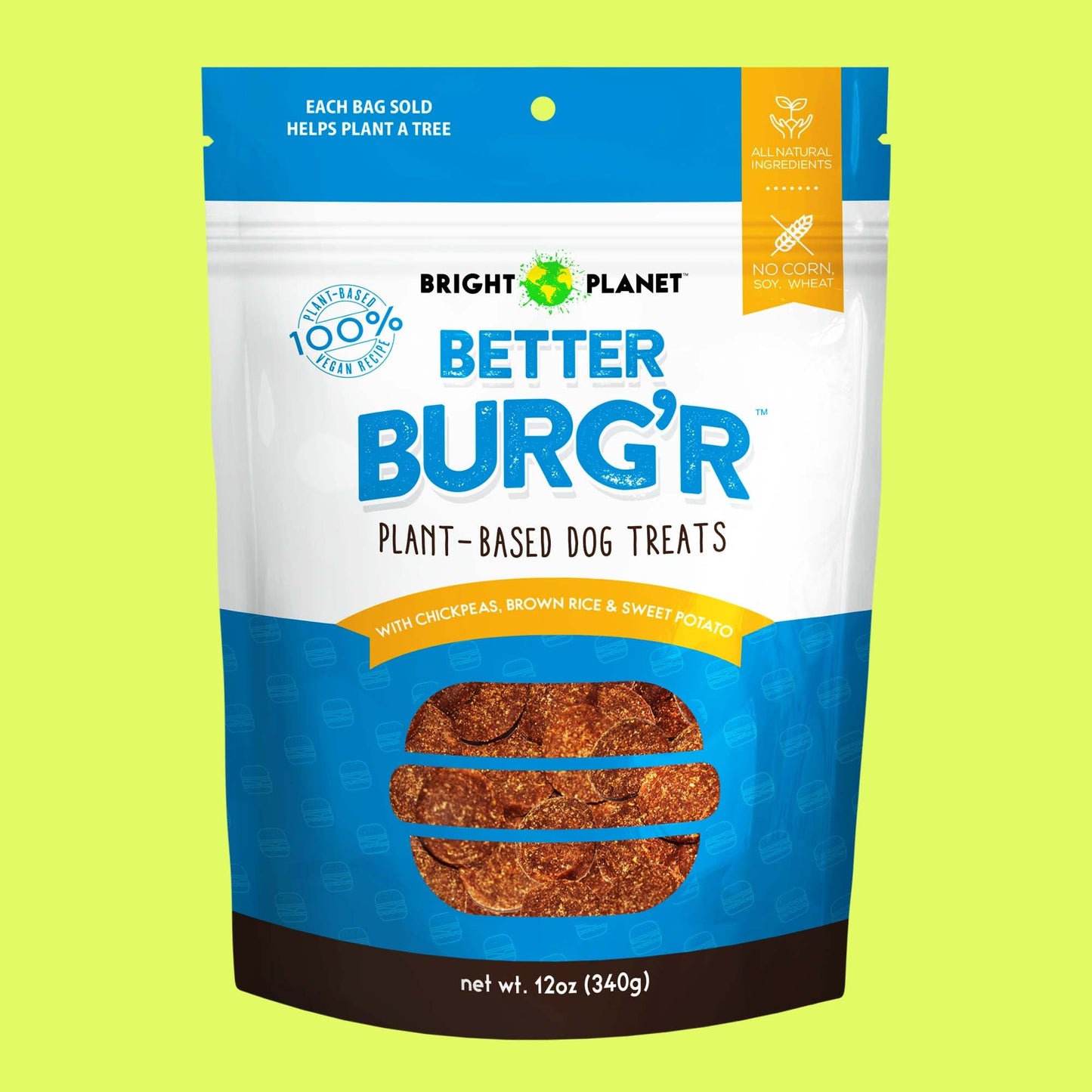 Better Burg'r Plant-Based Dog Treats