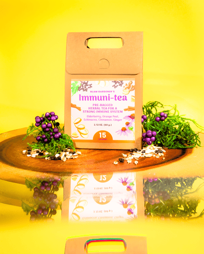 IMMUNITEA • Pre-bagged herbal tea for a strong immune system • 100% wildcrafted & organic