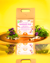 IMMUNITEA • Pre-bagged herbal tea for a strong immune system • 100% wildcrafted & organic - Vegan America