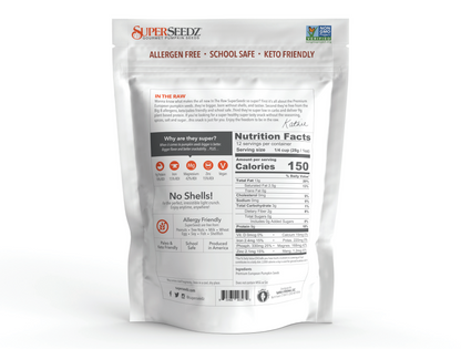 🌿 Original ‘In the Raw’ Gourmet Pumpkin Seeds – Pure, Hull-Less Premium European Pepitas, Nutrient Powerhouse Go raw with nature’s superfood. no oil, no salt, no roasting. Just protein, minerals, and clean energy.