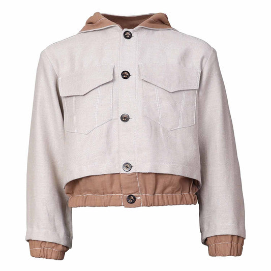 Boys and Girls Hooded Jacket