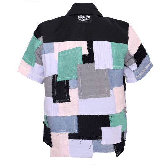 Zero Waste Patchwork Shirt for Kids