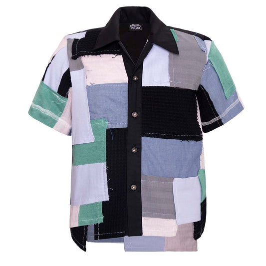 Zero Waste Patchwork Shirt for Kids