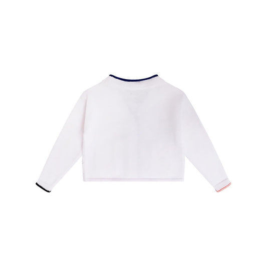 Baby Cardigan in White