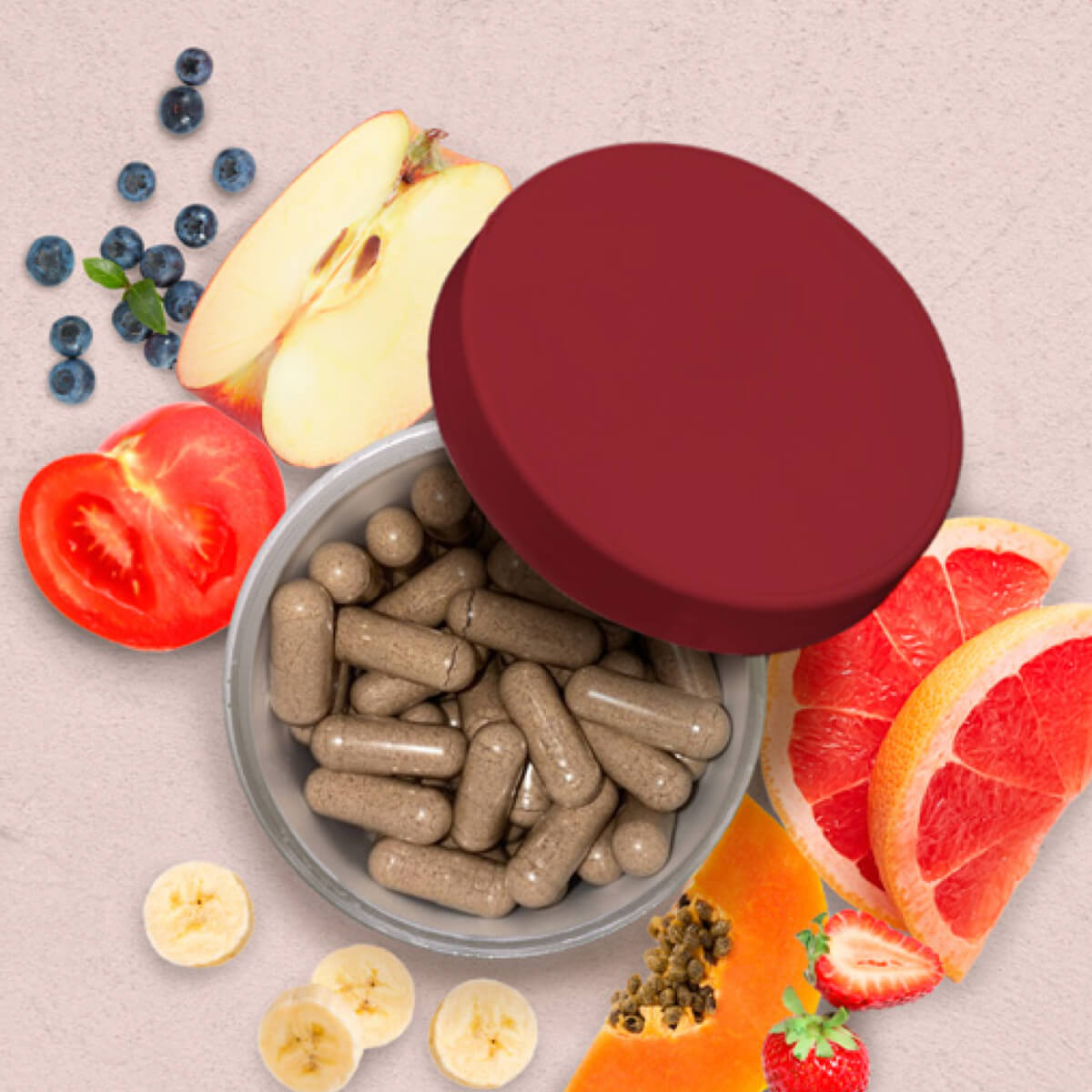 Instantfood Fast Fruits Vitamins