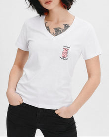 Eat Your Own Bacon Women's V Neck T-Shirt