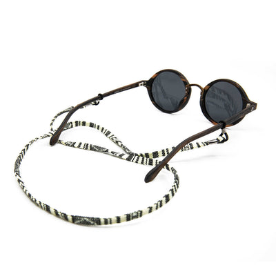 Black & White - Boho Sunglasses Strap - Vegan America