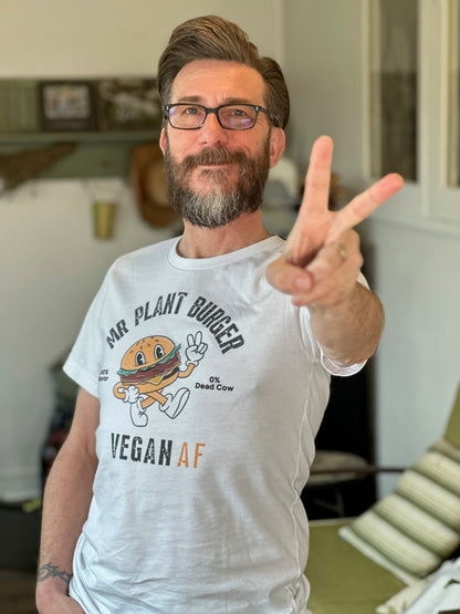 Mr. Plant Burger - Vegan T-Shirt - Vegan America