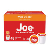 Joe Knows Coffee® Wake Up Joe® Single Serve 48ct Carton - Vegan America