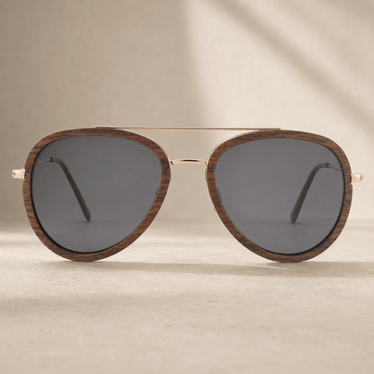 Julian - Wooden Sunglasses - Vegan America